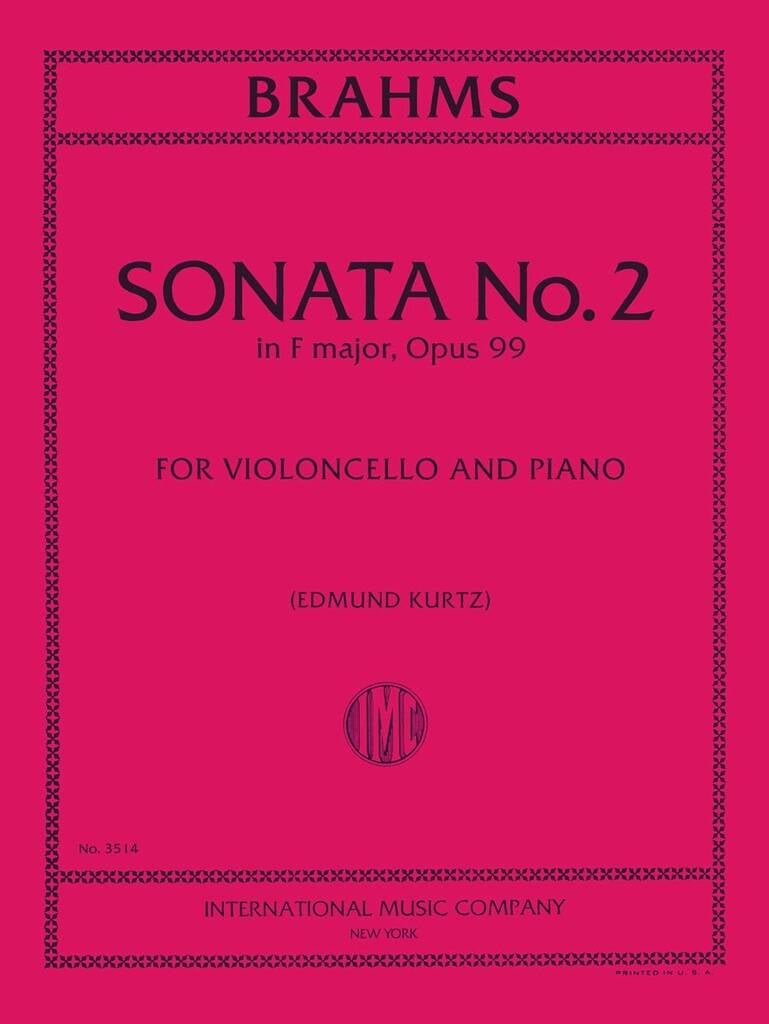 Sonata N. 2 In Fa Op. 99 (E. Kurtz)